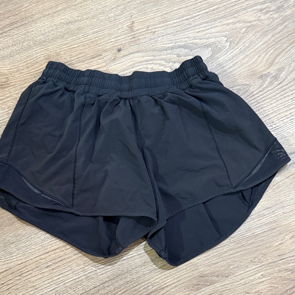 lululemon athletica Midnight Black Athletic Shorts